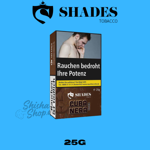 Shades Shisha Tabak 25g - Cubanera (Darkblend)