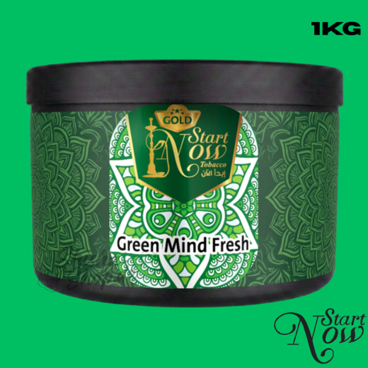 Start Now Shisha Tabak 1KG - Green Mind Fresh