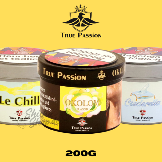 True Passion Shisha Tabak 200g