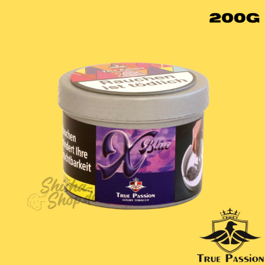 True Passion Shisha Tabak 200g - Blue X