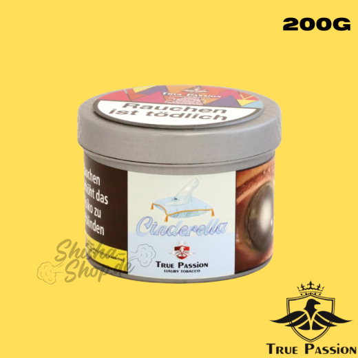 True Passion Shisha Tabak 200g - Cinderella