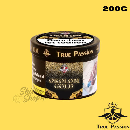 True Passion Shisha Tabak 200g - Okolom Gold