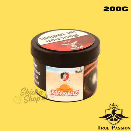 True Passion Shisha Tabak 200g - Ruffy Ello