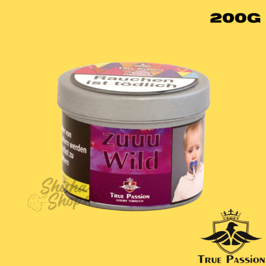 True Passion Shisha Tabak 200g - Zuuu Wild
