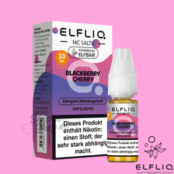 ELFBAR ELFLIQ LIQUID 10mg - Blackberry Cherry