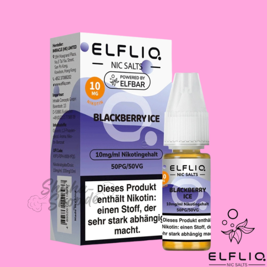 ELFBAR ELFLIQ LIQUID 10mg - Blackberry Ice