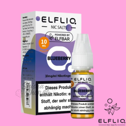 ELFBAR ELFLIQ LIQUID 10mg - Blueberry