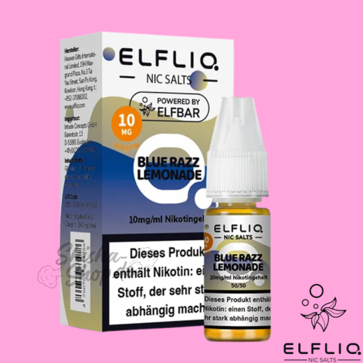 ELFBAR ELFLIQ LIQUID 10mg - Blue Razz Lemonade
