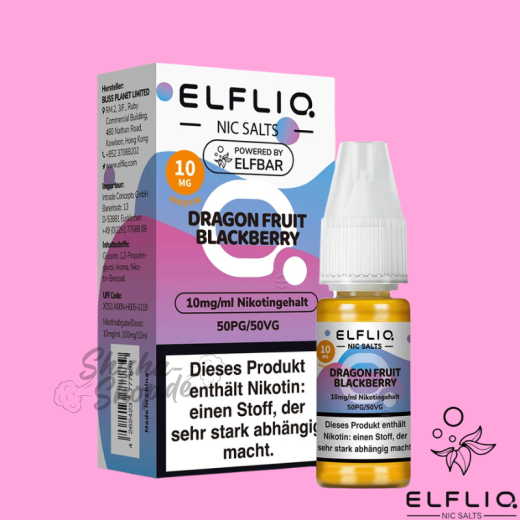 ELFBAR ELFLIQ LIQUID 10mg - Dragonfruit Blackberry