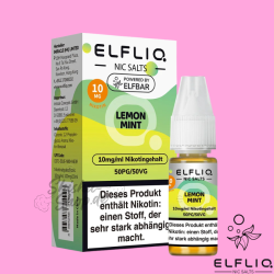 ELFBAR ELFLIQ LIQUID 10mg - Lemon Mint
