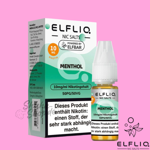 ELFBAR Elfliq LIQUID 10mg - Menthol