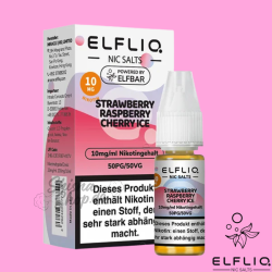 ELFBAR ELFLIQ LIQUID 10mg - Strawberry Raspberry Cherry Ice