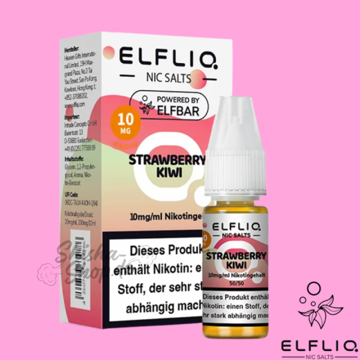 ELFBAR ELFLIQ LIQUID 10mg - Strawberry Kiwi