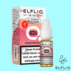 ELFBAR ELFLIQ LIQUID 20mg - Apple Peach