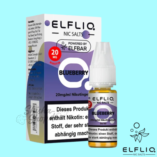ELFBAR Elfliq LIQUID 20mg - Blueberry
