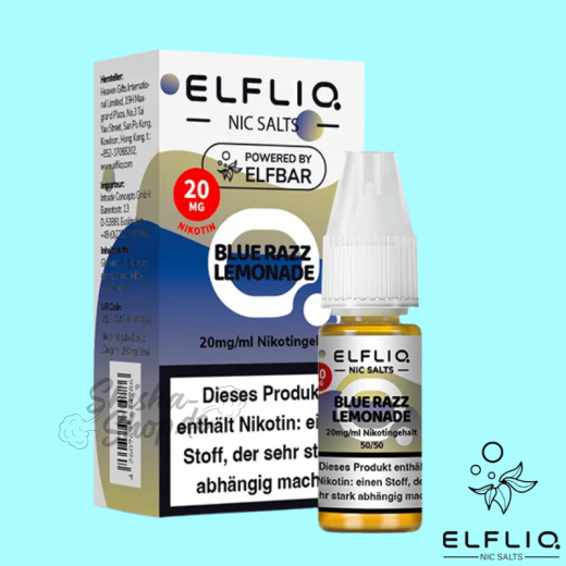 ELFBAR ELFLIQ LIQUID 20mg - Blue Razz Lemonade