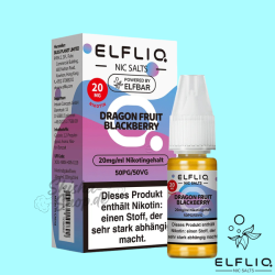 ELFBAR ELFLIQ LIQUID 20mg - Dragonfruit Blackberry