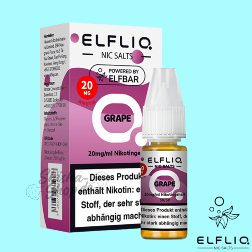 ELFBAR ELFLIQ LIQUID 20mg - Grape