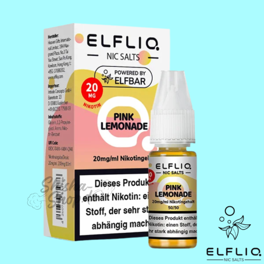 ELFBAR ELFLIQ LIQUID 20mg - Pink Lemonade