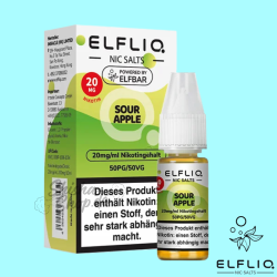 ELFBAR ELFLIQ LIQUID 20mg - Sour Apple