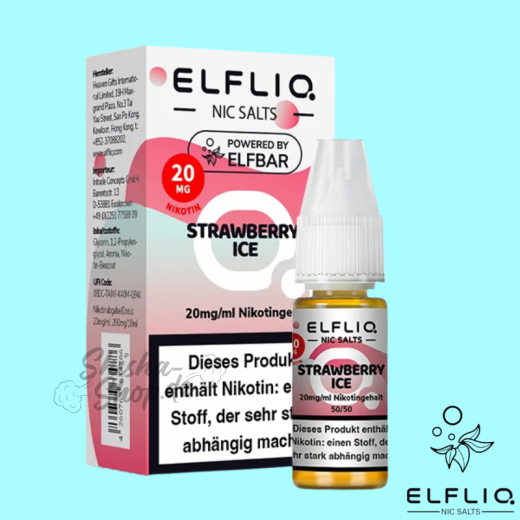 ELFBAR ELFLIQ LIQUID 20mg - Strawberry Ice