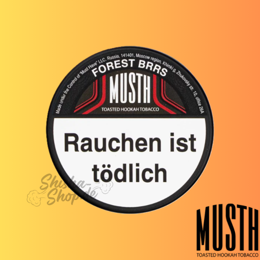 MustH Shisha Tabak 200g - FOREST BERRI