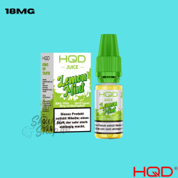 HQD Juice Liquid 18mg - Lemon Mint