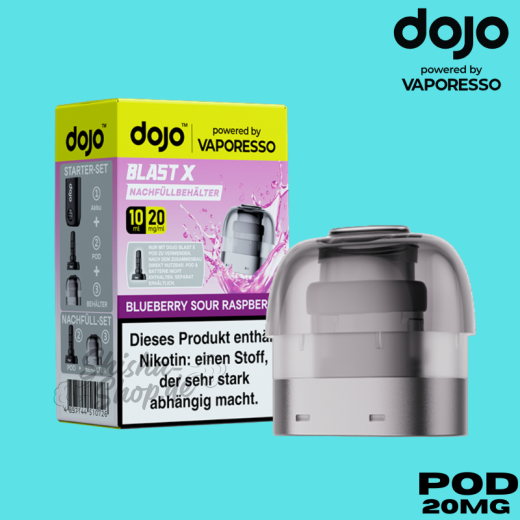 DOJO Blast X POD - Blue Sour Raspberry