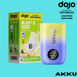 DOJO Blast X Akku - Yellow Blue (Limited Edition)