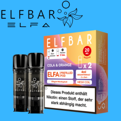 ELFBAR ELFA PODS 20mg - Cola Orange