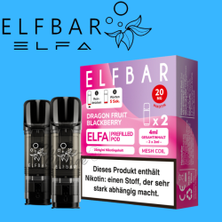ELFBAR ELFA PODS 20mg - Dragonfruit Blackberry
