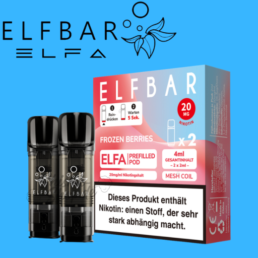 ELFBAR ELFA PODS 20mg - Frozen Berries
