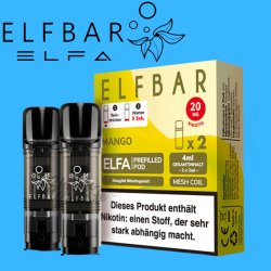 ELFBAR ELFA PODS 20mg - Mango