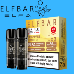 ELFBAR ELFA PODS 20mg - Pineapple Lemon Qi
