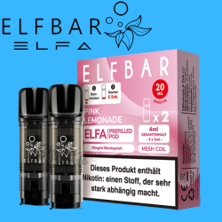 ELFBAR ELFA PODS 20mg - Pink Lemonade