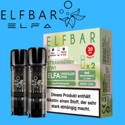 ELFBAR ELFA PODS 20mg - Strawberry Kiwi