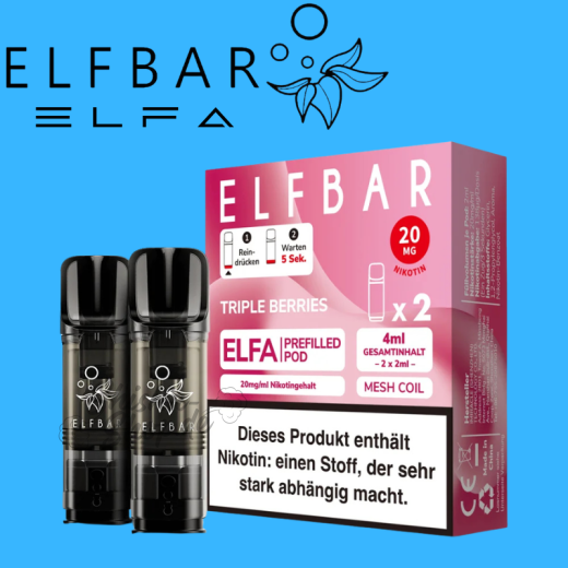 ELFBAR ELFA PODS 20mg - Triple Berries