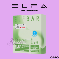 ELFBAR ELFA PODS Nikotinfrei 0mg - Kiwi Passionfruit Guava