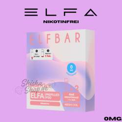 ELFBAR ELFA PODS Nikotinfrei 0mg - Peach Ice