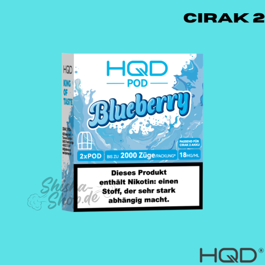 HQD Cirak 2 Pod - Blueberry