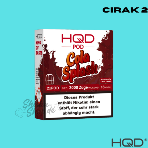 HQD Cirak 2 Pod - Cola Splash