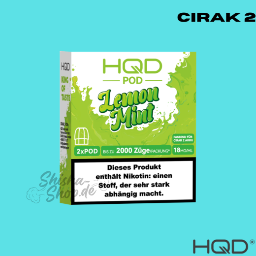 HQD Cirak 2 Pod - Lemon Mint