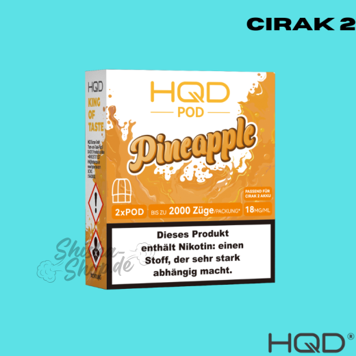 HQD Cirak 2 Pod - Pineapple Ice