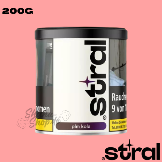Stral Shisha Tabak 200g - Plm Kola