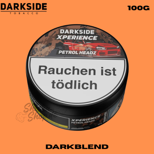 Darkside Xperience Shisha Tabak 100g - PETROL HEADZ