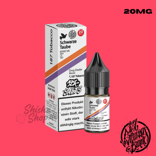 187 Strassenbande Liquid 20mg - Schwarze Taube