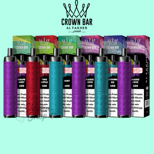 Al Fakher Crown Bar 600 Einweg Vape