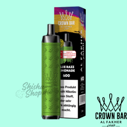 Al Fakher Crown Bar 600 Einweg Vape - Blue Razz Lemonade