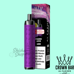 Al Fakher Crown Bar 600 Einweg Vape - Magic Love