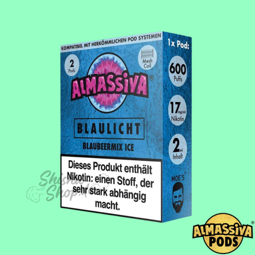 Almassiva Pod (2er Pack) - Blaulicht